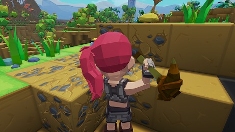 画像ギャラリー No.015のサムネイル画像 / 「PixARK」，ゲーム序盤のサバイバル生活を紹介。アイテムを持っていない状態から始まる過酷なサバイバルを切り抜けよう