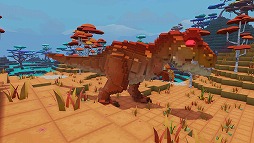 画像ギャラリー No.004のサムネイル画像 / 「PixARK」のテイム情報が公開。ティラノサウルスやメガロドンなど,強力な生物たちを仲間にできる