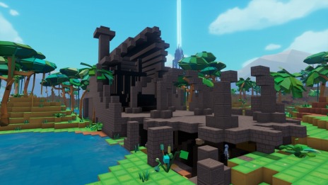 画像ギャラリー No.005のサムネイル画像 / 「PixARK」，強力なボスモンスターが待ち受けるダンジョン「遺跡」が登場。“ピラミッド”や“氷のようさい”など3か所の情報をお届け