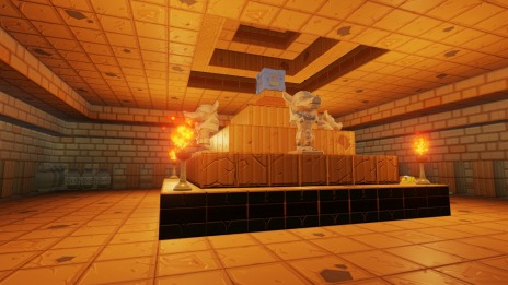 画像ギャラリー No.008のサムネイル画像 / 「PixARK」，強力なボスモンスターが待ち受けるダンジョン「遺跡」が登場。“ピラミッド”や“氷のようさい”など3か所の情報をお届け