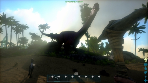 画像ギャラリー No.010のサムネイル画像 / ［プレイレポ］Switch版「ARK: Survival Evolved」はどのような操作感でサバイバル体験ができるのか。1人用モードをプレイして確かめてみた