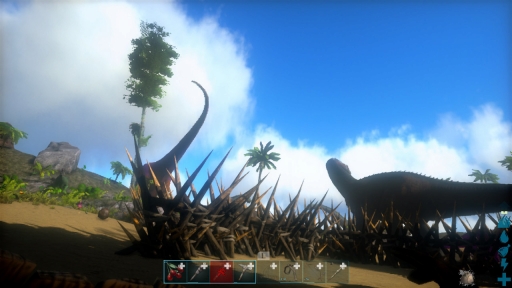 画像ギャラリー No.020のサムネイル画像 / ［プレイレポ］Switch版「ARK: Survival Evolved」はどのような操作感でサバイバル体験ができるのか。1人用モードをプレイして確かめてみた