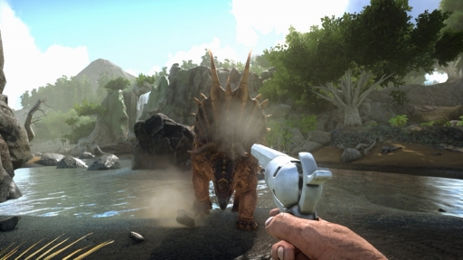 画像ギャラリー No.004のサムネイル画像 / 【PR】恐竜サバイバルアクションの名作「ARK: Survival Evolved」を,Switchで気軽に楽しもう。大ボリュームの追加コンテンツも大きな魅力
