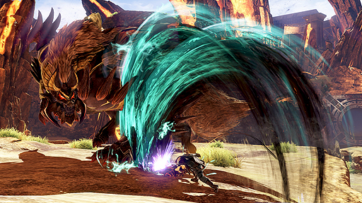 画像ギャラリー No.002のサムネイル画像 / 「GOD EATER 3」，謎の少女「フィム」や，バーストアーツとそのカスタマイズ要素「バーストアーツエフェクト」の情報が一挙公開