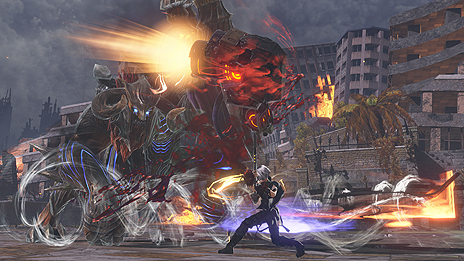 画像ギャラリー No.021のサムネイル画像 / 「GOD EATER 3」，謎の少女「フィム」や，バーストアーツとそのカスタマイズ要素「バーストアーツエフェクト」の情報が一挙公開