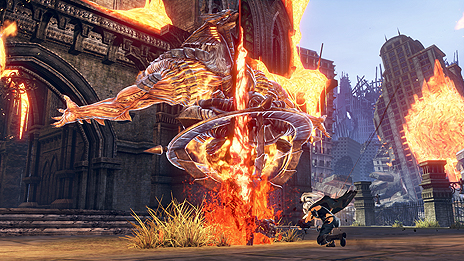 画像ギャラリー No.029のサムネイル画像 / 「GOD EATER 3」，謎の少女「フィム」や，バーストアーツとそのカスタマイズ要素「バーストアーツエフェクト」の情報が一挙公開