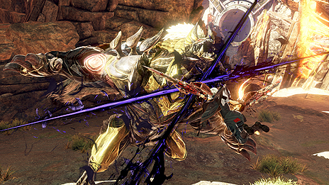 画像ギャラリー No.031のサムネイル画像 / 「GOD EATER 3」，謎の少女「フィム」や，バーストアーツとそのカスタマイズ要素「バーストアーツエフェクト」の情報が一挙公開