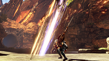 画像ギャラリー No.036のサムネイル画像 / 「GOD EATER 3」，謎の少女「フィム」や，バーストアーツとそのカスタマイズ要素「バーストアーツエフェクト」の情報が一挙公開