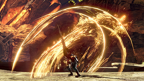 画像ギャラリー No.037のサムネイル画像 / 「GOD EATER 3」，謎の少女「フィム」や，バーストアーツとそのカスタマイズ要素「バーストアーツエフェクト」の情報が一挙公開