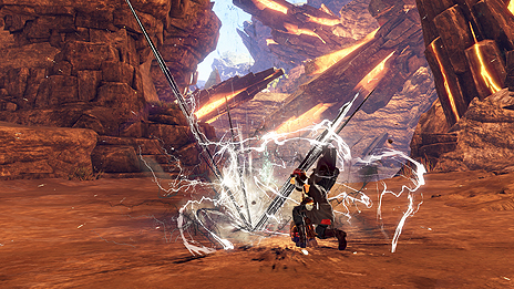 画像ギャラリー No.038のサムネイル画像 / 「GOD EATER 3」，謎の少女「フィム」や，バーストアーツとそのカスタマイズ要素「バーストアーツエフェクト」の情報が一挙公開