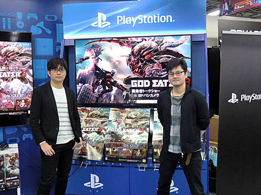 画像ギャラリー No.001のサムネイル画像 / 改良点が丸分かり! 「GOD EATER 3 アクション体験版 改」店頭体験会&開発者トークショーをレポート
