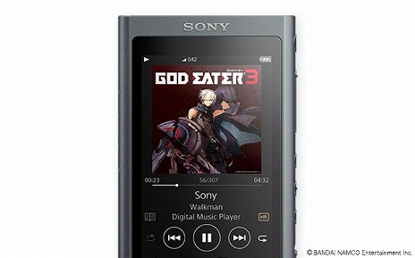画像ギャラリー No.003のサムネイル画像 / 「GOD EATER 3」,「ウォークマン Aシリーズ」&「ワイヤレスヘッドセット」コラボモデルのデザインが公開&注文受付がスタート