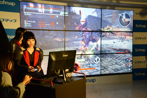 画像ギャラリー No.009のサムネイル画像 / 「GOD EATER 3」発売記念イベントレポート。OPテーマ「stereo future」を歌うBiSHが登場し,開発陣とトークを展開した