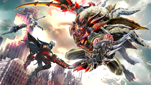 画像ギャラリー No.001のサムネイル画像 / 「GOD EATER 3」はシリーズ未経験でも楽しめるのか？ “ハイスピード・ハンティングアクション”の戦いに初めて挑んでみた