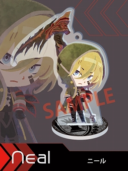 画像ギャラリー No.002のサムネイル画像 / 「GOD EATER 3」，コトブキヤからSDイラストを使用したアクリルスタンドが登場。2019年11月の発売で全10種