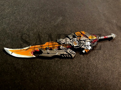 画像ギャラリー No.001のサムネイル画像 / 「GOD EATER 3」のユウゴが使用する神機のレプリカメタルオーナメントが発売決定