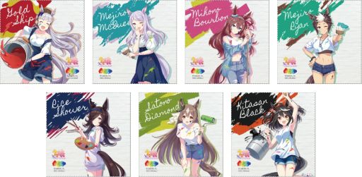 画像ギャラリー No.008のサムネイル画像 / 「ウマ娘 プリティーダービー」の限定イラストを使用したアミューズメント景品やガシャポン商品が5月27日から順次登場