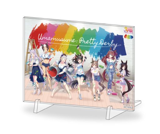 画像ギャラリー No.009のサムネイル画像 / 「ウマ娘 プリティーダービー」の限定イラストを使用したアミューズメント景品やガシャポン商品が5月27日から順次登場