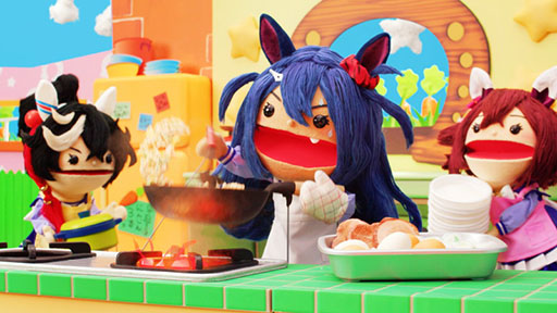 画像ギャラリー No.010のサムネイル画像 / 「ウマ娘」,最大80連ガチャ無料などの「GOCHI WEEKキャンペーン」を開始。パペットたちがクッキングに挑戦する新CMも公開