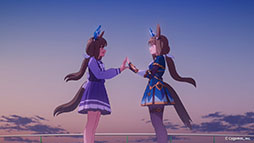 画像ギャラリー No.003のサムネイル画像 / 劇場用再編集版「ウマ娘 プリティーダービー ROAD TO THE TOP」，本日公開。クラシック三冠を巡る3人のウマ娘の物語が描かれる