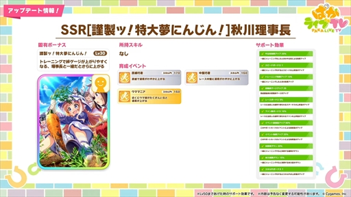 画像ギャラリー No.035のサムネイル画像 / ドリームジャーニーやブエナビスタなど5人の新規ウマ娘を発表。「ウマ娘 プリティーダービー」ぱかライブTV Vol.42まとめ