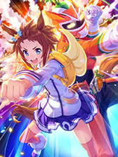 画像ギャラリー No.012のサムネイル画像 / 「ウマ娘」，特撮「栄養戦士キャロットマン」の動画を公開。ビコーペガサス役の田中あいみさんや1人7役を務める杉田智和さんが登場！？