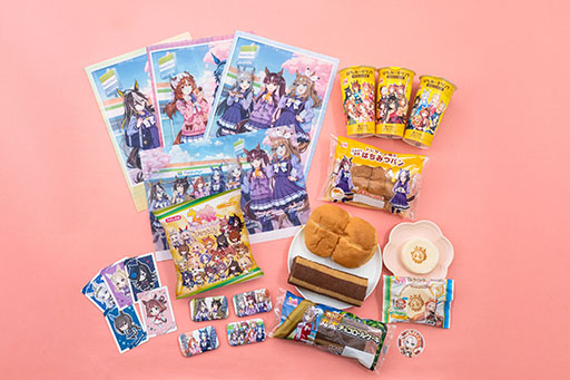 画像ギャラリー No.012のサムネイル画像 / 「ファミマで祝おう!ウマ娘5周年!」,3月15日から開催。アーモンドアイやステイゴールドら7人のウマ娘が限定描き下ろしイラストで登場