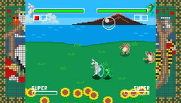 画像ギャラリー No.003のサムネイル画像 / 鳥獣戯画の格ゲー「ドットの拳GIGA」,通常版が発売。中潟憲雄氏のサウンドをBGMに小野 浩氏のドット絵キャラが戦う