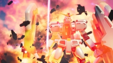 画像ギャラリー No.034のサムネイル画像 / 「New ガンダムブレイカー」，ガンプラのカスタマイズ要素や巨大な敵との戦闘シーンが公開。ナイチンゲールなど4種の新規機体も明らかに