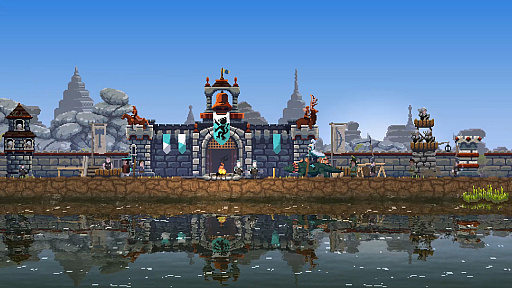 画像ギャラリー No.003のサムネイル画像 / 横スクロールの新作タイトル「Kingdom: Two Crowns」がリリース。Co-opや日本の中世をフィーチャーしたキャンペーンも登場