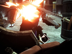 ［GDC 2018］新作VRアクションRPG「GARGANTUA」を先行体験。剣や盾を自由自在に操る本格的なバトルが楽しめる