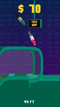 画像ギャラリー No.005のサムネイル画像 / 駆け上がれ,鮭の出世道。iOS向けタップアクション「Corporate Salmon」を紹介する「(ほぼ)日刊スマホゲーム通信」第1678回