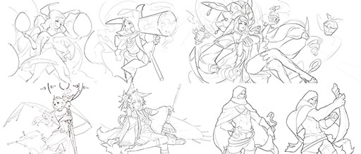 画像ギャラリー No.010のサムネイル画像 / Rayarkの新作アプリ「Sdorica」(スドリカ)は4月19日にリリース。ゲーム内キャラのデザインやアニメーションGIFも掲載