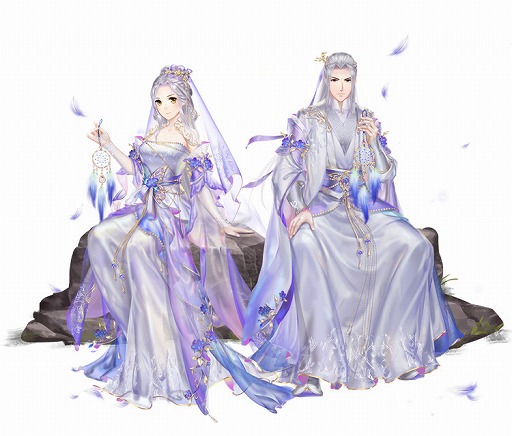 画像ギャラリー No.006のサムネイル画像 / 「謀りの姫」でバレンタイン記念キャンペーンが開催。「月下恋衣」交換イベントも開始