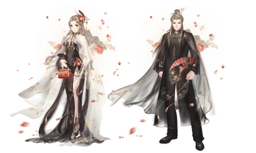 画像ギャラリー No.006のサムネイル画像 / 「謀りの姫-TABAKARI NO HIME-」，月光と兎をイメージした新SSR衣装が登場