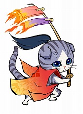 画像ギャラリー No.009のサムネイル画像 / 「のぶニャがの野望 ニャぷり!」,“我が家の猫はねこ武将”キャンペーンが開催