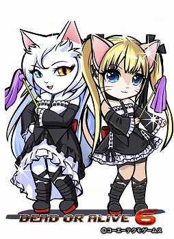 画像ギャラリー No.001のサムネイル画像 / 「のぶニャがの野望 ニャぷり!」,「DEAD OR ALIVE 6」とのコラボが2月9日にスタート