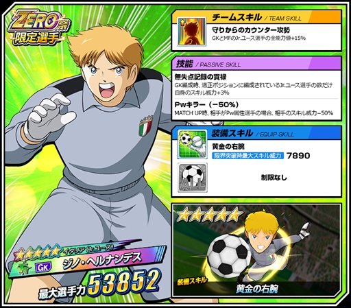 画像ギャラリー No.003のサムネイル画像 / 「キャプテン翼ZERO」，新選手2人が登場する「ZERO祭」が開催