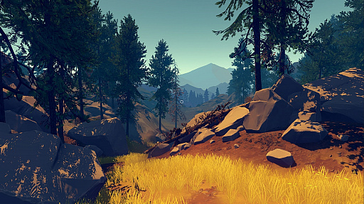 画像ギャラリー No.001のサムネイル画像 / Nintendo Switch版「Firewatch」が12月18日に配信決定。数々のアワードを受賞している本作を携帯モードでアウトドアにも持ち出せる