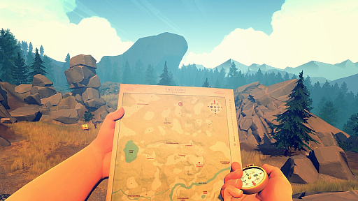 画像ギャラリー No.004のサムネイル画像 / Nintendo Switch版「Firewatch」が12月18日に配信決定。数々のアワードを受賞している本作を携帯モードでアウトドアにも持ち出せる