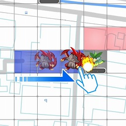 画像ギャラリー No.005のサムネイル画像 / 位置情報を利用してフィールドを“占領”できるスマホ向けアプリ，「テリトリーモンスターズ」の先行プレイレポート