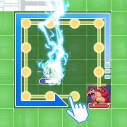 画像ギャラリー No.006のサムネイル画像 / 位置情報を利用してフィールドを“占領”できるスマホ向けアプリ，「テリトリーモンスターズ」の先行プレイレポート