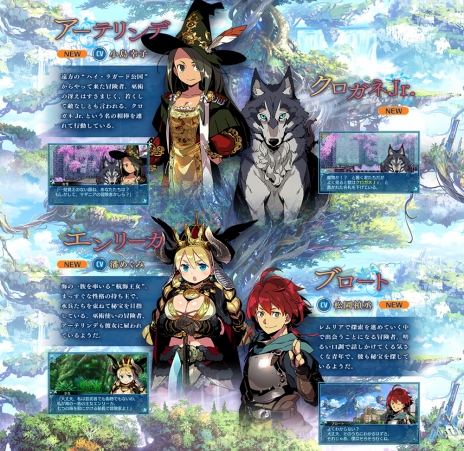 画像ギャラリー No.003のサムネイル画像 / 「世界樹の迷宮X」の最新動画「職業紹介【エトリアの冒険者たち】」が公開に。「世界樹の迷宮（I）」から登場する4種の職業を紹介