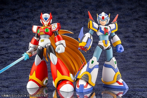 画像ギャラリー No.010のサムネイル画像 / 「ロックマンX フォースアーマー」のプラモデルが2021年1月に発売。あみあみ限定特典付きで予約受付開始