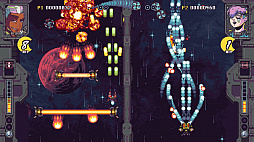 画像ギャラリー No.003のサムネイル画像 / 画面分割型対戦STG「Rival Megagun」のトレイラーが公開。BitSummitなどに出展