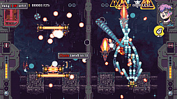 画像ギャラリー No.004のサムネイル画像 / 画面分割型対戦STG「Rival Megagun」のトレイラーが公開。BitSummitなどに出展