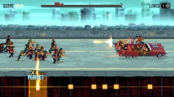 画像ギャラリー No.006のサムネイル画像 / 「Double Kick Heroes」のアーリーアクセスがSteamでスタート。リズムゲームとSTGが融合したタイトル