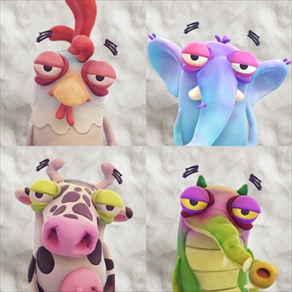 画像ギャラリー No.060のサムネイル画像 / PS4「暴れろ 動物たちよ! スマホでパーティー」が本日配信を開始。スマホやタブレットをコントローラにして遊ぶ新感覚パーティゲーム