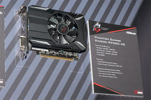 画像ギャラリー No.010のサムネイル画像 / ［COMPUTEX］ASRockはAMDの未発表チップセット「B450」搭載マザーボードを披露。Vega 56搭載のグラフィックスカードは7月発売に