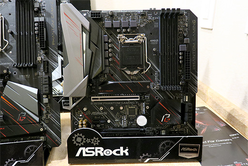 画像ギャラリー No.005のサムネイル画像 / ASRock,エントリー市場向けチップセット「Intel B365」搭載のゲーマー向けマザーボードを初公開